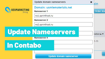 How to Change Nameservers in Contabo  | Update Domain Nameservers in Contabo Hosting