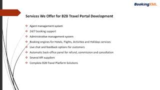 B2B Travel Booking Engine | BookingXML