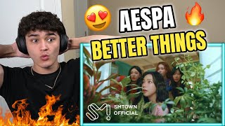 aespa 에스파 'Better Things' MV REACTION!