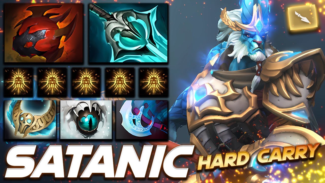 Satanic Phantom Lancer Hard Carry - Dota 2 Pro Gameplay [Watch & Learn ...
