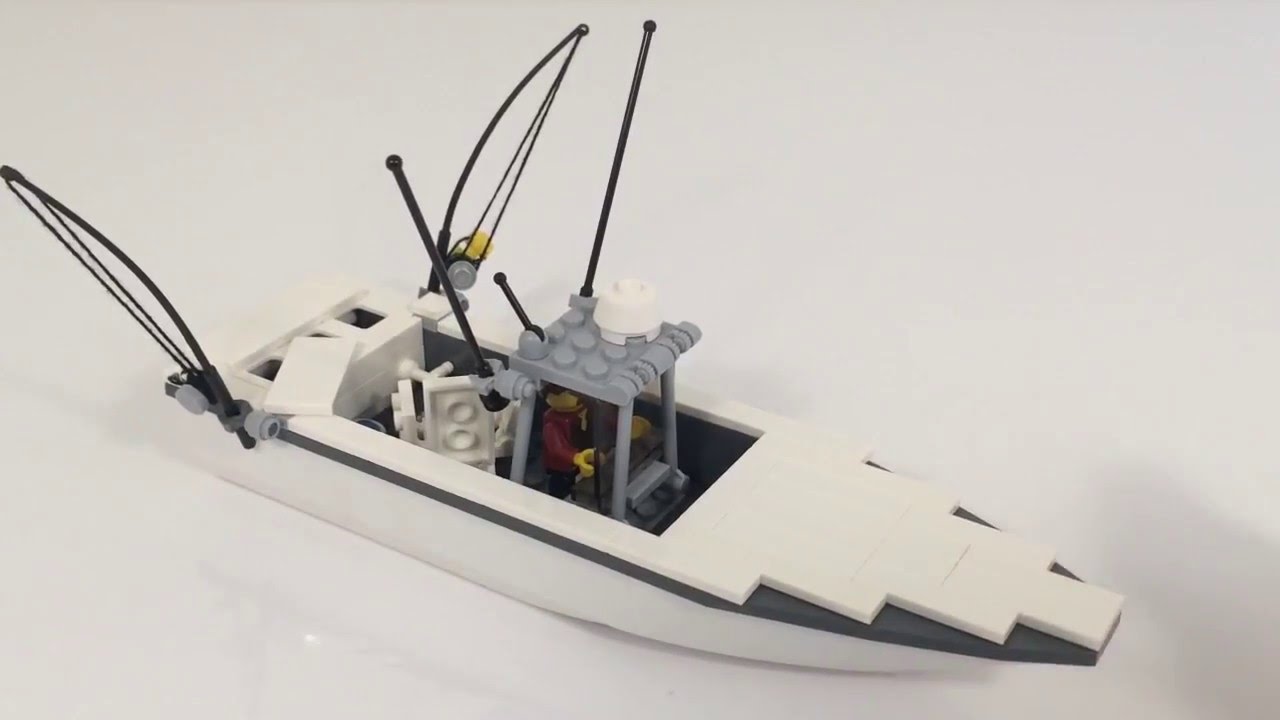 lego fishing boat moc