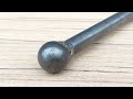 Simple and simple iron plate bender tool  handmade tools