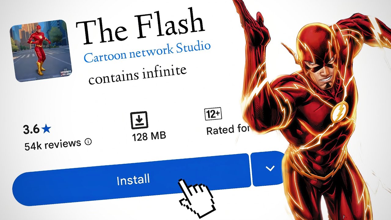Flash ⚡ Fan made Game 🎮