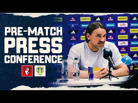 Daniel Farke press conference | AFC Bournemouth v Leeds United | Premier League