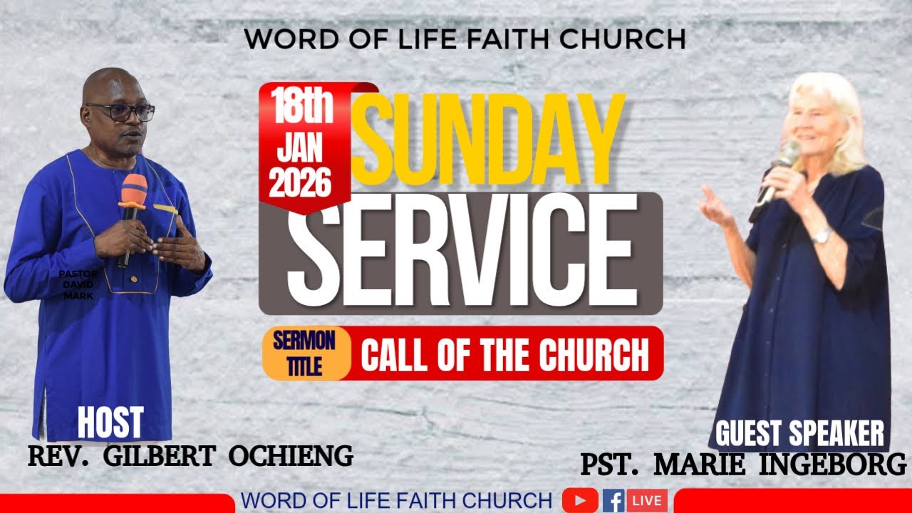 SUNDAY MAIN SERVICE || 18TH JANUARY 2026 - YouTube