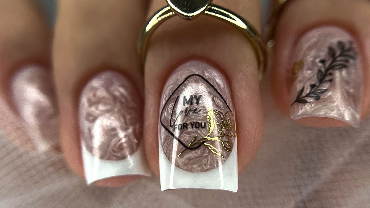 ДЕЛАЙ ТАК! ИДЕАЛЬНЫЙ Зимний ФРЕНЧ! Новогодний маникюр! 