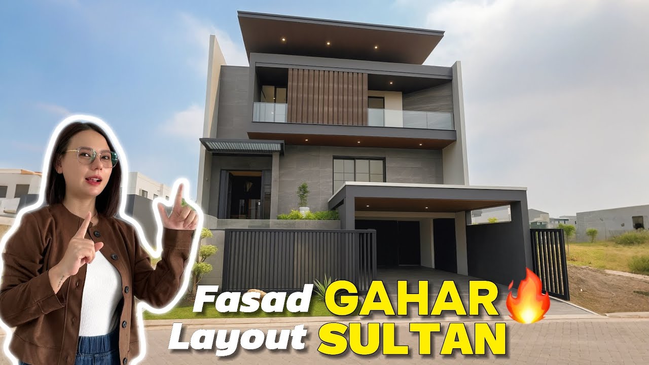 PANTES BANYAK DI CARI‼️Bangunan 3,5 Lantai, Fasad Premium & Kawasan Emas Rumah Citraland Surabaya 