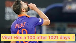 Viral Kohli Hits Century Cup Champion Is Back With Never Give Up Spirit