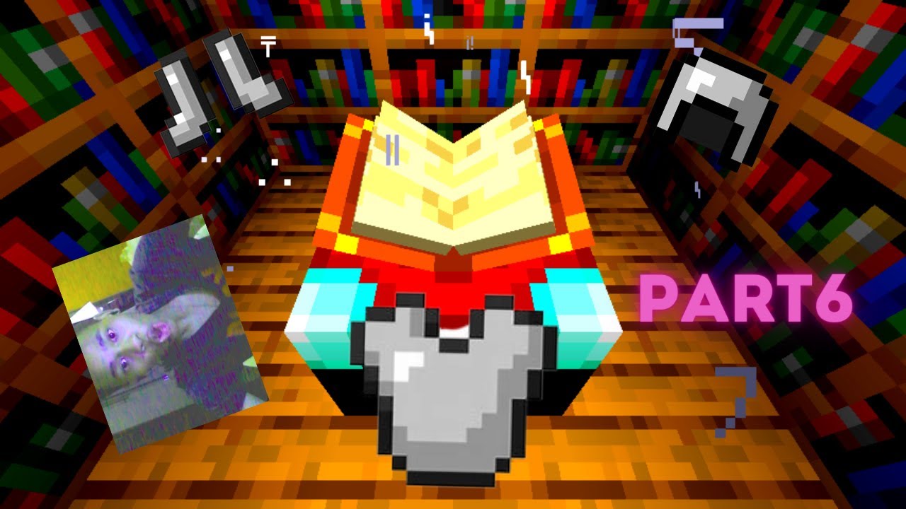 I finally enchanted my Armor in minecraft( part 6 ) - YouTube