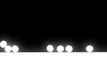 Balls Falling on Ground  | After Effects | Newton