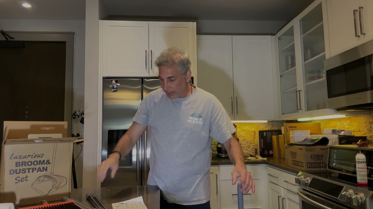 Broom & Dustpan Set Review & Unboxing