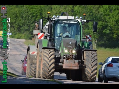 BIG TRUMPETS SOUND with one BIG FENDT 724 on ROAD !!!!!! 