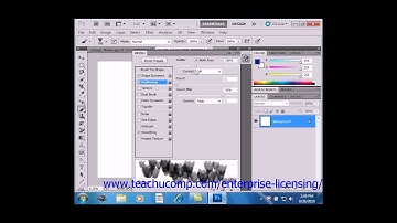 Photoshop CS6 Tutorial Setting Brush Scattering Adobe Training
