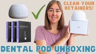 Zima Dental Pod Unboxing & 1st Impressions. How To Clean Your Retainers/Braces/Night Guards/Dentures