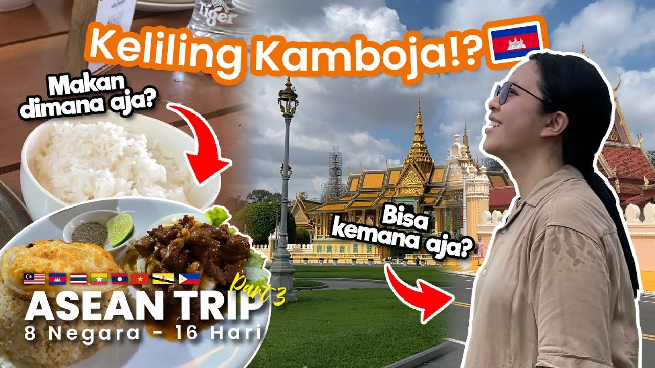 SEHARIAN KELILING KAMBOJA! Bisa kemana aja? - DAY 2 (