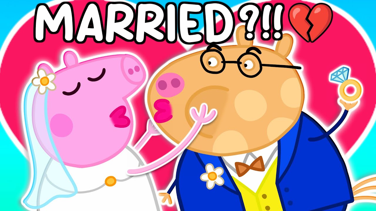 Peppa Marries Pedro...😱 (Peppa Pig Cartoon Parody)