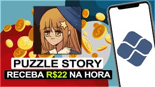 PUZZLE STORY: APP DE JOGO QUE PAGA NA HORA VIA PIX (SAQUE AINDA HOJE)