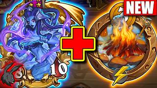 GENIUS Trick Doubles Your Stats EVERY Turn! @xqn_thesad | Hearthstone Battlegrounds Commentary