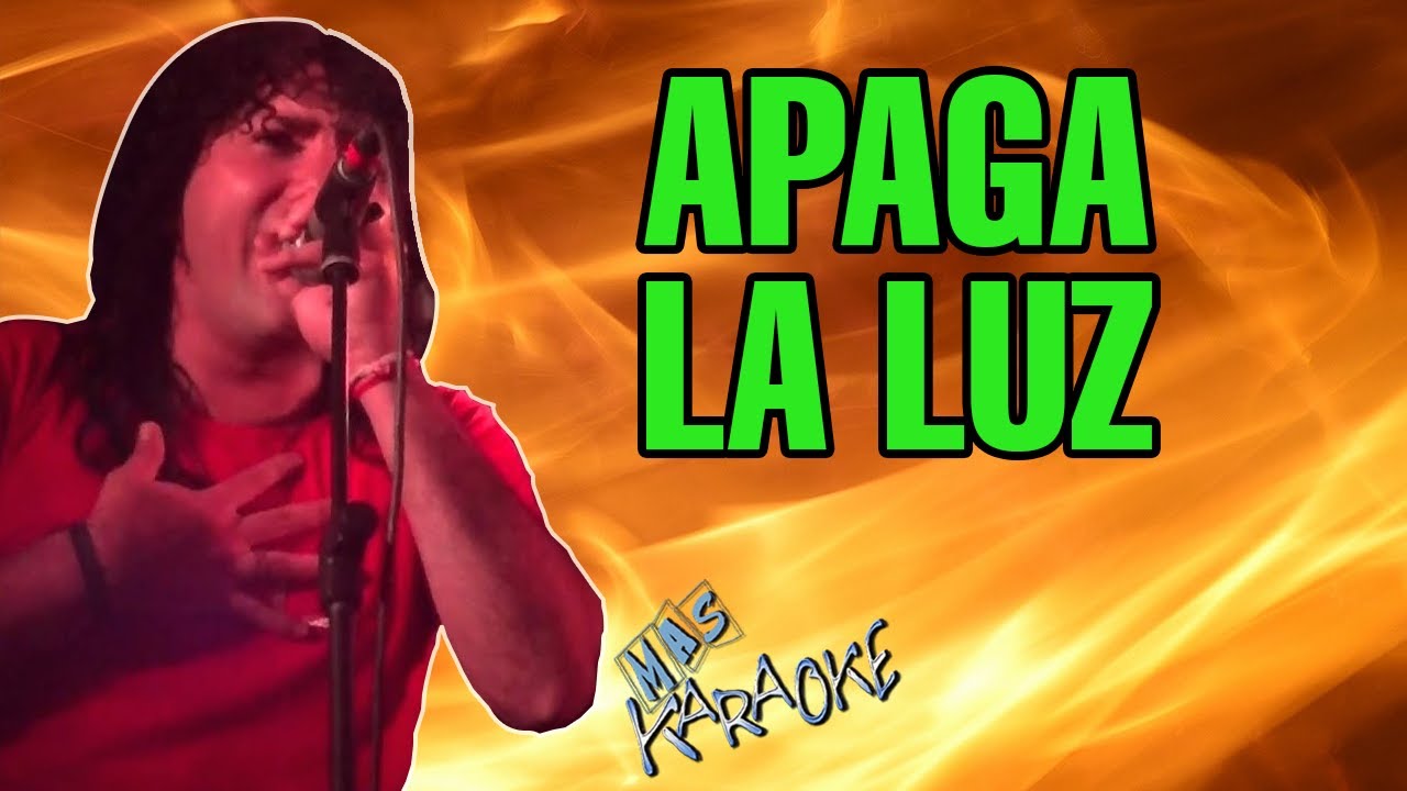 😎 APAGA LA LUZ 🟢 Orly 🎤 MAS KARAOKE #cuarteto