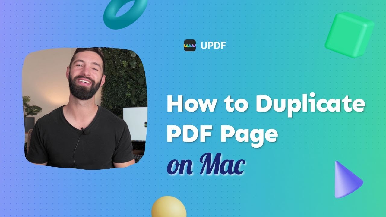 How to Duplicate PDF Page on Mac
