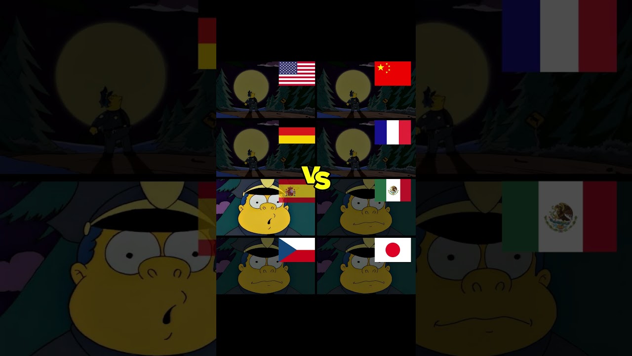 Momentos Graciosos de Los Simpson en Varios Idiomas 