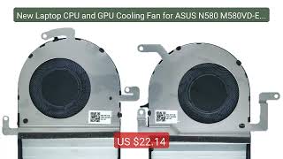 New Laptop CPU and GPU Cooling Fan for ASUS N580 M580VD-EB54 M580GD... — Top Rated 2026 | Buy Now!