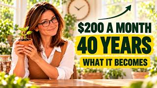 What $200 a Month Becomes: Compound Interest With Real Numbers