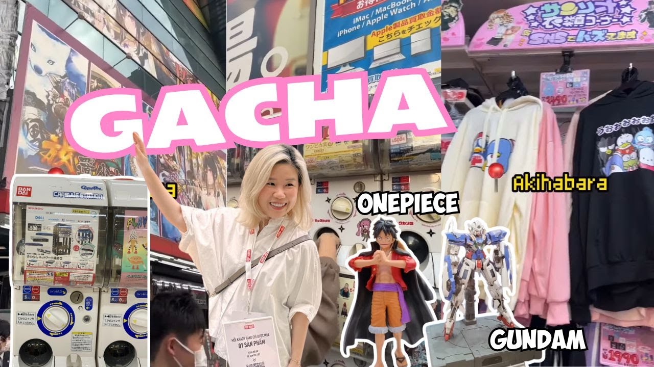 Cùng Châu đắm chìm vào những chiếc máy Gacha siêu nhân phẩm | Châu Muối ...