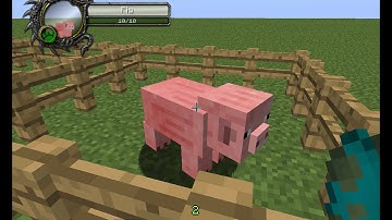 minecraft mod showcase:damage indicator mod