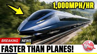 China Just Hit 1,000 km h With This NEW Maglev Train in 2026