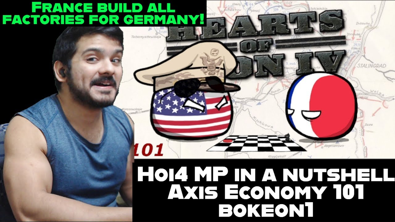 Hoi4 MP in a nutshell episode 101(Axis Economy 101) reaction