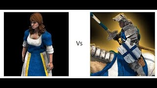 Villager Vs Frankish Paladin