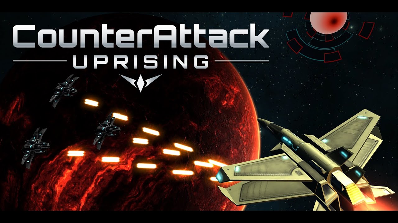 No Hit Counter Attack Uprising Shmup Full Playthrough No Commentary