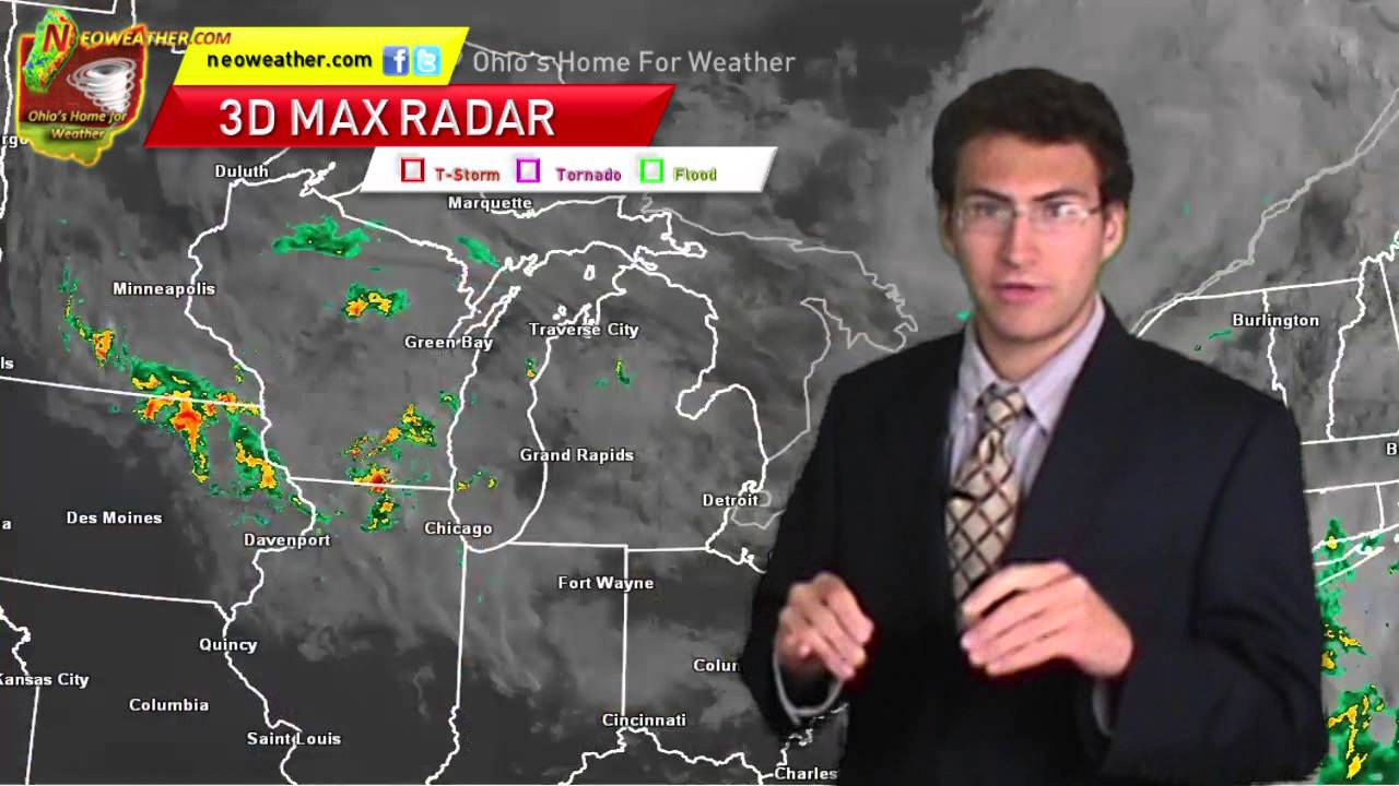 6/29/13 - More scattered rain and storms - YouTube