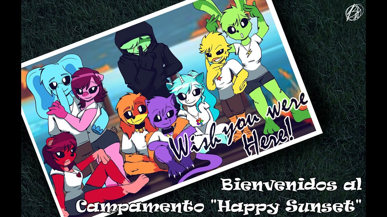 Bienvenidos al campamento Happy sunset El campamento Saga completa Catnap x Dogday