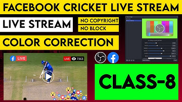 🎨 How to Use Color Correction in OBS Studio | Fix Video Quality for Facebook Live
