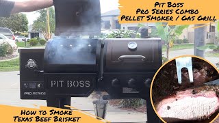 Pit Boss Pro Series Combo   Texas Beef Brisket