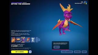 Crash Bandicoot and Spyro the Dragon in Fortnite