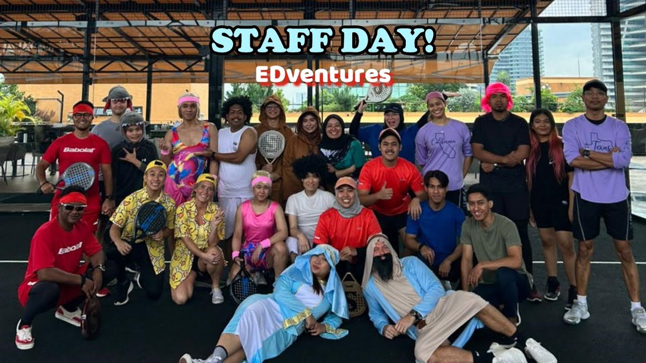 Padel Tournament, Gift exchange & FLYING! | Staff Day done correctly | EDventures