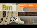 074 Slow Blues Backing Track in Bm | 오렌지핀 트랙스