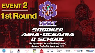 🛑 PONGSATORN SEEMUEN (THA) vs YANG GAO (CHN) || Event 2 || 1st Round ||