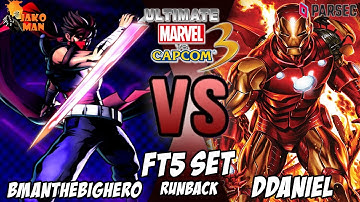 UMVC3 Parsec FT5 Set Runback  - BManTheBigHero VS DDANIEL