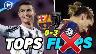 FC Barcelone - Juventus (0-3) : Ronaldo porte la Juve, Griezmann déçoit encore | Tops et Flops