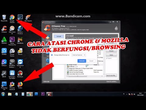 Cara Mengatasi Google Chrome & Mozilla Tidak Berfungsi