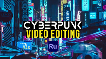Cyberpunk Video Editing Tutorial in Seconds - No BS with Adobe Rush