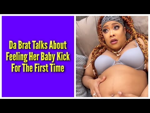 Da Brat Talks About Feeling Her Baby Kick For The First Time