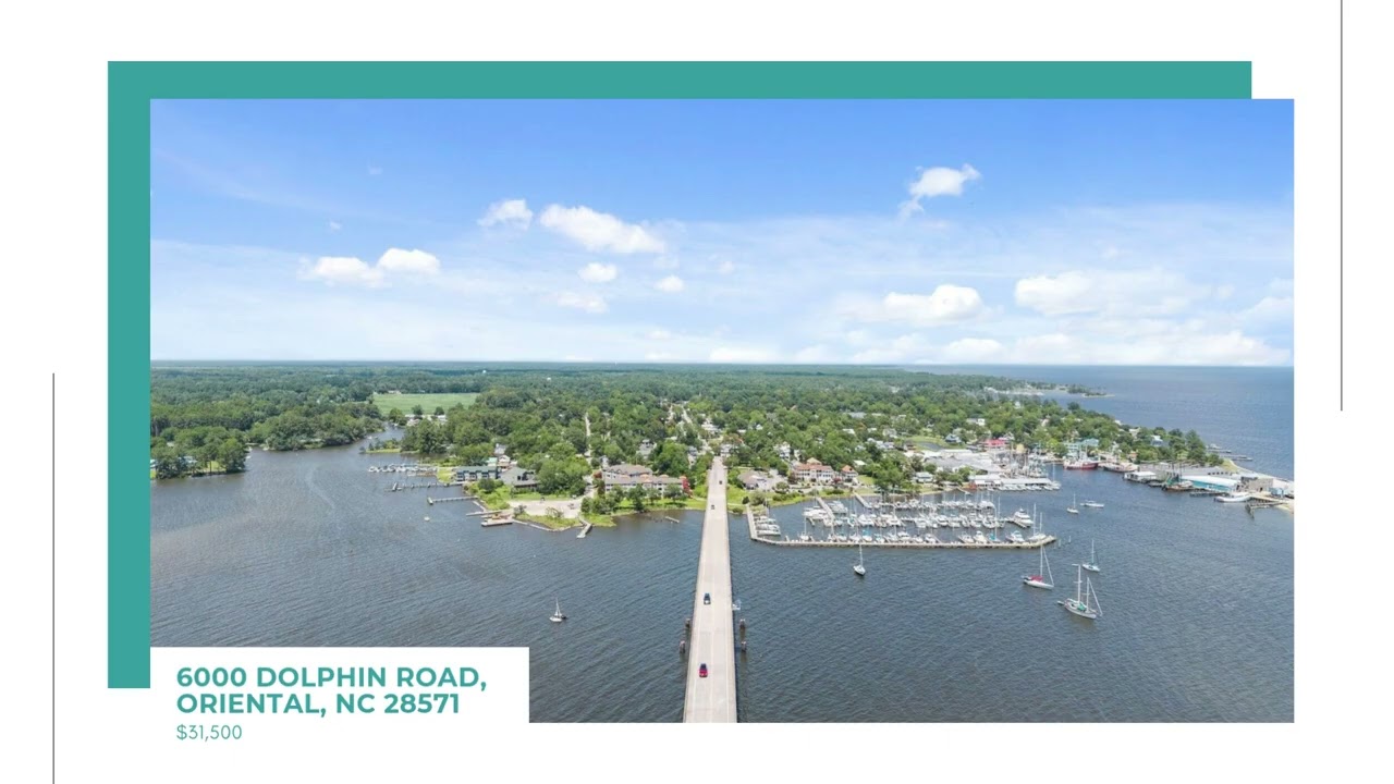 Build Your Dream Coastal Home! Side-by-Side Lots for Sale in Oriental, NC