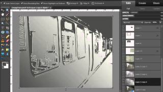 Photoshop Elements Filter Tutorial:  Plaster