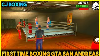 CJ FIRST TIME BOXING GTA SAN ANDREAS IN MOBILE || HINDI GAMEPLAY VIDEO 2022 screenshot 5