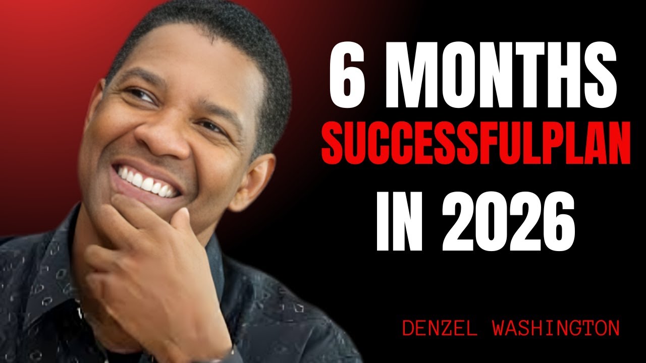 180 Days Successful Plan In 2026 |Denzel Washington Motivation